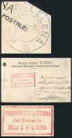 ITALY: Card For Corrrespondence (with Free Frank) Of The Crew Of The Battleship REGINA ELENA, Sent From The Ship To Mila - Ohne Zuordnung