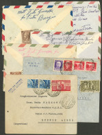 ITALY: 6 Airmail Covers Sent Between 1938 And 1959 To Argentina, Interesting Lot, Good Opportunity At Low Start! IMPORTA - Non Classificati