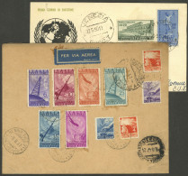 ITALY: Couple Of Covers Of Years 1947 And 1961, Very Nice. IMPORTANT: Please View All The Photos Of The Lot, Because All - Sin Clasificación