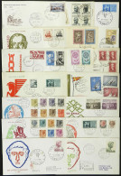 ITALY: Over 250 FDC Covers Of 1960s And 1970s, Very Thematic Lot With Good Potential, Mixed Quality (some With Stain Spo - Sin Clasificación