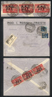 ITALY - TRIESTE: Registered Airmail Cover Sent To Santos (Brazil) On 1/DE/1948 Franked With 320L. Including Sassone 17 I - Sonstige & Ohne Zuordnung