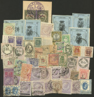 ITALY + WORLDWIDE: Interesting Lot Of Varied Revenue Stamps, Fine General Quality - Unclassified