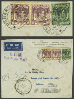 MALAYA - STRAITS SETTLEMENTS: RARE DESTINATION: 23/SE/1939 Penang - Cuba, Airmail Cover Sent By "K.L.M. Dutch Air Mail"  - Straits Settlements