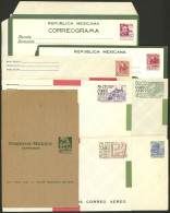 MEXICO: Lot Of 8 Varied Postal Stationeries, Unused, VF General Quality! - Mexico