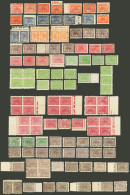 NEPAL: Issues Of 1941/6, Large Number Of Mint Stamps (some Without Gum, Others MNH), In General Of Very Fine Quality. Th - Nepal