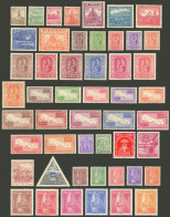 NEPAL: Sc.51/123 + C1 + O1/O11, Stamps Issued Between 1949 And 1959, Mint, Many MNH, Some With Light Stain Spots On The  - Nepal