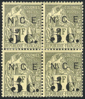 NEW CALEDONIA: Yvert 9, Block Of 4 Mint Original Gum, Excellent Quality! - Altri & Non Classificati