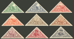 NYASSA: Sc.J1/J9, 1924 Animals, Ships Etc., Complete Set Of 9 MNH Values, Excellent Quality! - Nyassaland