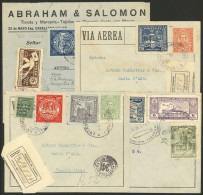 PARAGUAY: 4 Airmail Covers Sent To Buenos Aires In 1930 (3) And 1938, Very Fine General Quality. IMPORTANT: Please View  - Paraguay