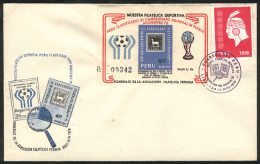 PERU: Cover With Cinderella Commemorating The Football World Cup Argentina 78, VF Quality! - Erinnophilie