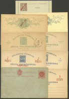 PORTUGAL - INDIA: 9 Old Postal Stationeries, Almost All Different, Very Fine General Quality! - Autres & Non Classés