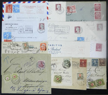 SWITZERLAND: MAIL WITH POSTAGE DUES: 13 Covers Sent To Switzerland Or Used Locally, All With Postage Due Stamps And/or M - Other & Unclassified