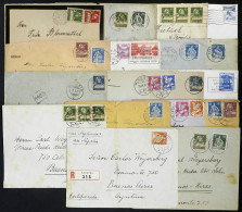 SWITZERLAND: 18 Covers Sent Between 1920 And 1939 Almost All To Argentina, Varied Postages, Interesting Cancels, Some Wi - Other & Unclassified