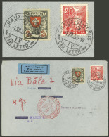 SWITZERLAND: 1/DE/1936 Chaux-De-Fonds - Argentina, Airmail Cover Sent By Germany DLH Franked With 2.20 Fr. Including Sc. - Other & Unclassified