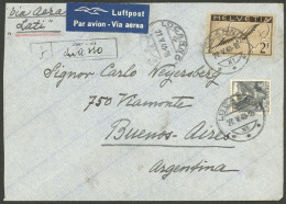 SWITZERLAND: 27/MAY/1940 Locarno - Argentina, Airmail Cover Sent "via Chiasso, Via LATI" Franked With 2.40Fr., Arrival B - Sonstige & Ohne Zuordnung