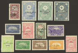 TURKEY - ANATOLIA: Lot Of Interesting Stamps, One Used And The Rest Mint Lightly Hinged, Very Fine General Quality, Very - 1920-21 Anatolia