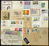 WORLDWIDE: 15 Covers Of Several Countries And Periods, Interesting, Very Low Start! IMPORTANT: Please View All The Photo - Lots & Kiloware (mixtures) - Max. 999 Stamps