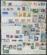 WORLDWIDE: 32 Covers Sent To Argentina Mainly In 1960s, Including Several Of Very Far Away Countries Such As Rhodesia, M - Lots & Kiloware (mixtures) - Max. 999 Stamps