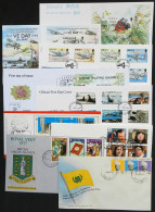 WORLDWIDE: 22 Modern FDC Covers, Very Thematic, All Of Excellent Quality And Very Nice! - Lots & Kiloware (mixtures) - Max. 999 Stamps