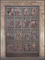 VATICAN: Holy Year 2000, Sheet Issued In DE/1999 In Its Original Packaging, VF Quality! - Autres & Non Classés