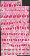 VENEZUELA: Yvert 420/422, 1952 Our Lady Of Coromoto, 25 Complete Used Sets Of 3 Values Each (of Some We Include More Tha - Venezuela