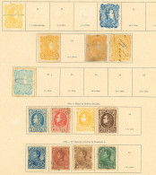 VENEZUELA: Old Collection On Several Album Pages, Including Scarce Values And Sets, In General Of Fine To Very Fine Qual - Venezuela