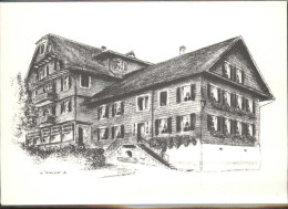 11395863 Risch Hotel Waldheim Klappkarte Risch - Other & Unclassified