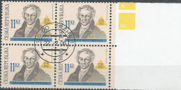 Cancelled 463 Czech Republic Frantisek Josef Gerstner Anniversary 2006 Geodesy Geography Mathmatics - Usati