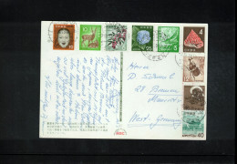 Japan 1973 Interesting Postcard - Brieven En Documenten