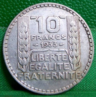 MONNAIE  ARGENT   10 FRANCS TURIN 1933 - 10 Francs
