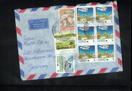 Australia 1988 Interesting Airmail Letter - Briefe U. Dokumente