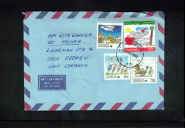 Australia 1988 Interesting Airmail Letter - Briefe U. Dokumente