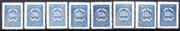 Chine: Yvert N° Taxe 102/110: Sauf 105 - Timbres-taxe