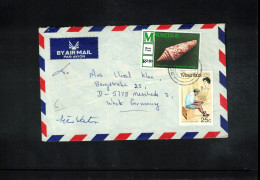 Mauritius Shell Interesting Airmail Letter - Maurice (1968-...)