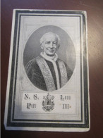 Image Religieuse/En Mémoire De Sa Sainteté LEON XIII Décédé Le 20 Juillet 1903/Desmarais & Fils/ Montréal/1903  IMP169 - Religion & Esotérisme