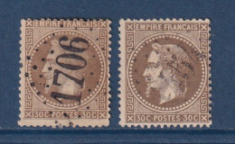 France - YT N° 30 - Oblitéré - 1867 - 1863-1870 Napoleone III Con Gli Allori