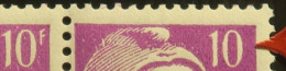 R712/160 - TYPE MARIANNE DE GANDON - 1948 - (PAIRE) N°811 + 811a NEUFS** BdF - VARIETE >>> Sans " F " Après Le 10 Tàn - Ungebraucht