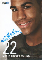 AK Eric Maxim Choupo-Moting Hamburger SV 08-09 HSV Schalke 04 FC Bayern München Paris Saint-Germain Stoke City Cameroun - Autographes