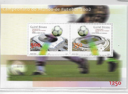 #9193 GUINEA BISSAU 2002 SPORTS FOOTBALL SOCCER WORLD CUP COREA SEUL MNH - 2002 – Corea Del Sud / Giappone
