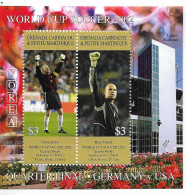 #9184 GRENADA GRENADINES 2002 SOCCER FOOTBALL WORLD CUP GERMANY 02 S/S YV BL 542 - 2002 – Corea Del Sur / Japón