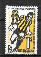 #9132 URUGUAY 1968 FOOTBALL SOCCER PEÑAROL INTERCONTINENTAL CUP WINNER YV 768 - Famous Clubs