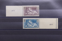 FRANCE - N° 356 Et 419 * Signés Par Le Graveur Achille OUVRé Sur Bord De Feuille - Rare - A 917 - Unused Stamps