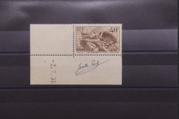 FRANCE - N° 315 * Signé Par Le Graveur Jules PIEL Sur Bord De Feuille + Coin Daté - Rare - A 929 - Unused Stamps