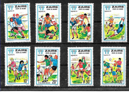 #9188 ZAIRE 1978 SOCCER FOOTBALL WORLD CUP ARGENTINA 78 YV 909-16 MNH - Altri - Africa