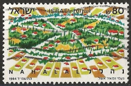 Israel 1984 - Mi 971 - YT 914 ( Nahalal Settlement - The Moshav ) - Used Stamps (without Tabs)