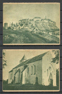 ESTLAND Estonia Ca 1940-1943 German Occupation Serie: Das Schöne Ostland - 2 Cards: Landkirche & Reval, Unused - Estonie