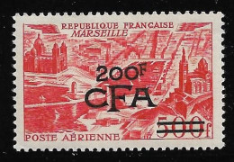 Réunion 1949 P.A N°50**, Vues Stylisées. Marseille. Cote 75€ - Posta Aerea