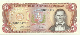 Dominican Republic - 5 Pesos Oro - 1988 - P 118.c - Unc. - Dominicaanse Republiek