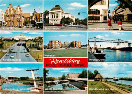 73835161 Rendsburg Altes Rathaus Stadttheater Hohe Strasse Strassentunnel Hohelu - Rendsburg