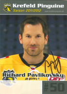 AK Richard Pavlikovsky Krefeld Pinguine 11-12 HV71 Jönköping  Leksand Dukla Trenčín Orli Znojmo Grizzly Adams Wolfsburg - Wintersport